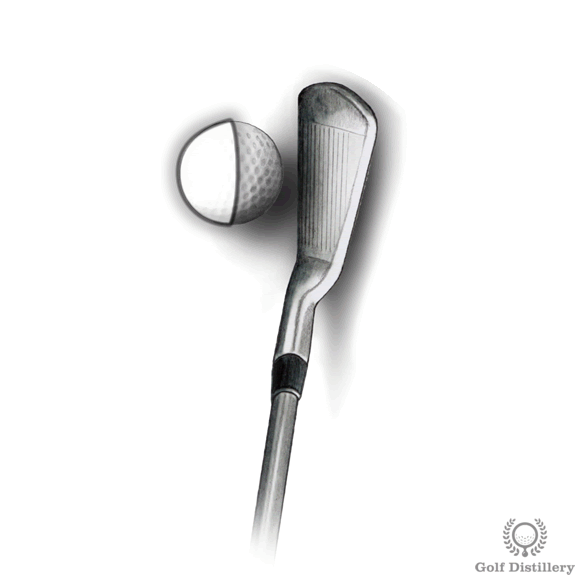 Focus on the front of the ball swing thought