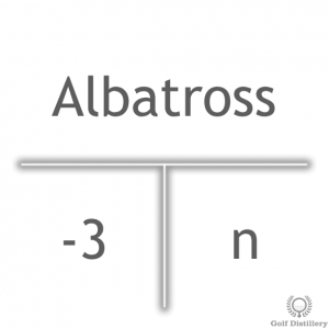 Albatross golf scoring term