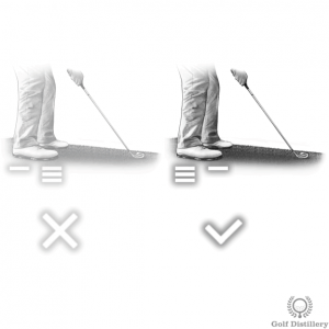 Get into a stable position when the ball is below your feet