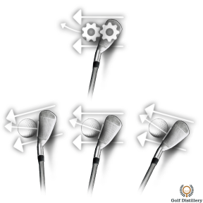 Open clubface for each type of swing path