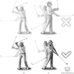 Favour a short follow through in certain situations