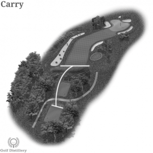 The golf term Carry