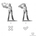Casting the club swing error