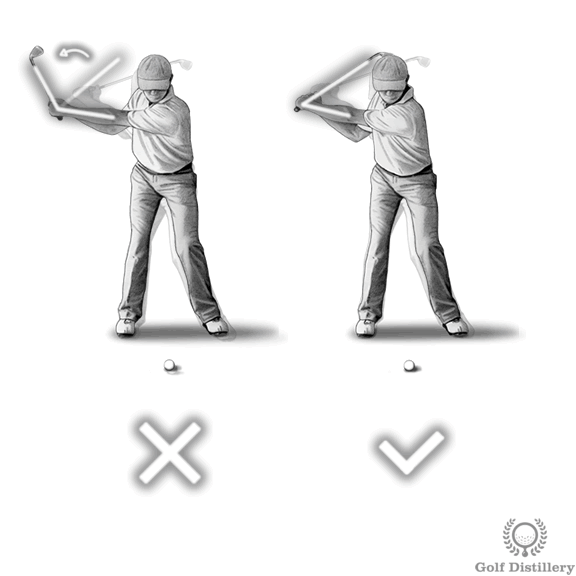 Casting the club swing error