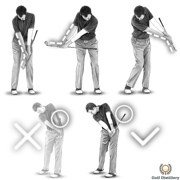 Chipping drill to promote consistent ball striking