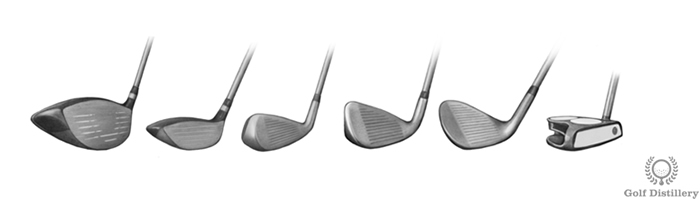 Types of golf clubs