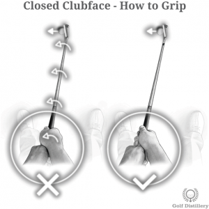 Closed Clubface - How to Grip Correctly