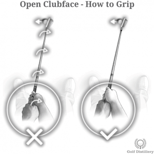 Open Clubface - How to Grip Correctly