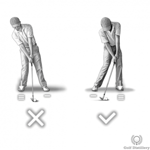 Weight should move towards front foot during the downswing