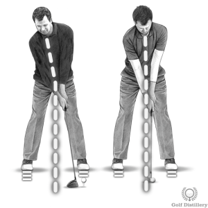 How to hit a driver - body weight and spine angle at address