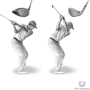 How to hit a driver - shallower swing plane