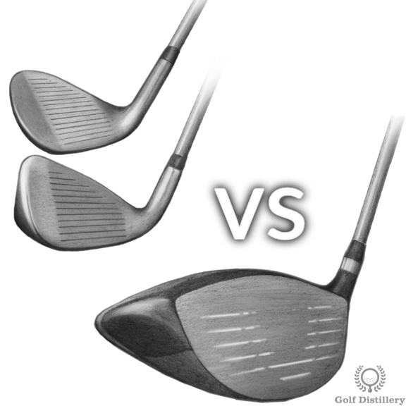 How to hit a driver vs irons and wedges