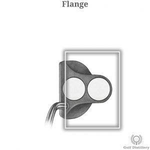 The Flange part of a golf club