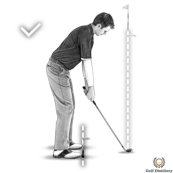 Golf Alignment: Square Stance