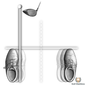 Ball position for the driver