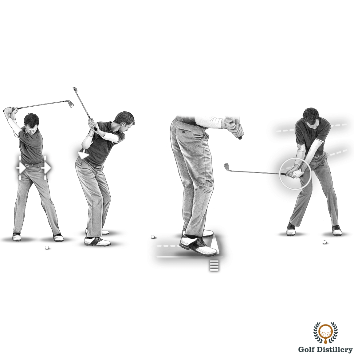Golf Downswing