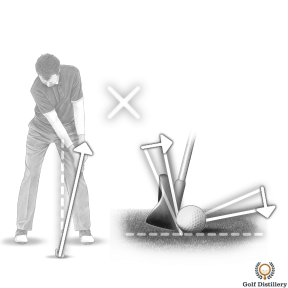Hands are positioned too far forward, leading to inconsistent and lower shots