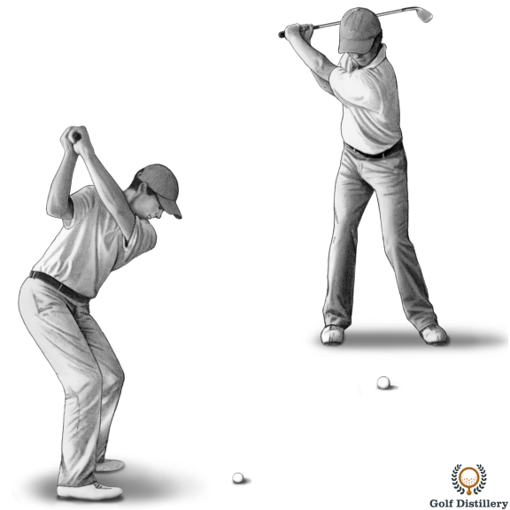 Golf Top of the Swing