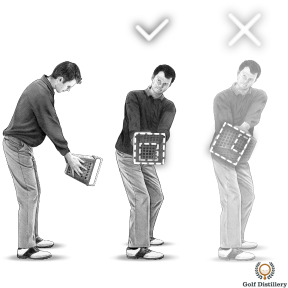 Golf Takeaway Drill - Ball Bucket