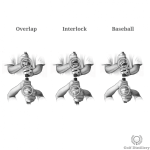 Overlap, Interlock and Baseball Grip Types