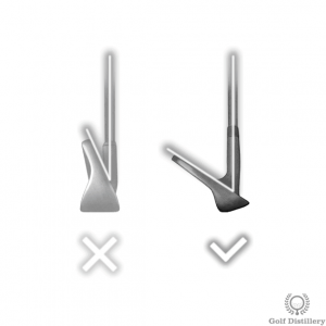 Use your most lofted clubs for a high golf shot