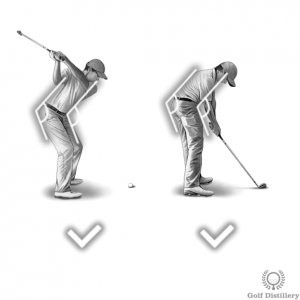 Spine angle at impact should match one set at address