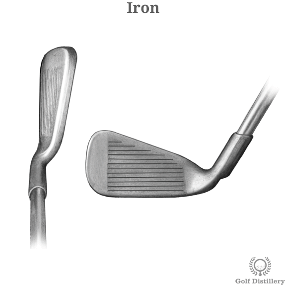 Iron golf club