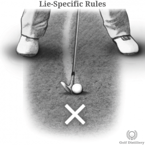 Rules that can impact a golfer's lie