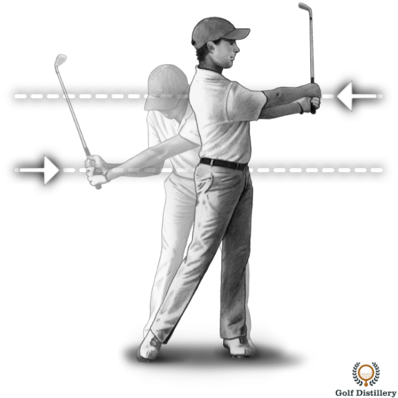 Golf drill on how to improve pitching consistency