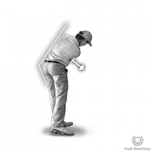 Your spine angle should be kept the same as impact during the release