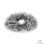 Heavy rough lie in golf