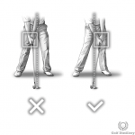 Scooping the ball (flipping the club) swing error