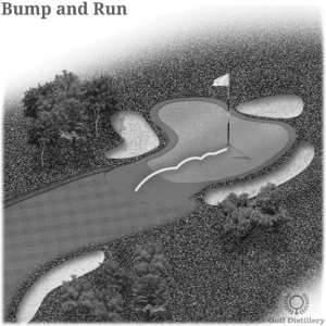 Bump and Run in Golf