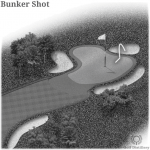 Bunker Shot in Golf