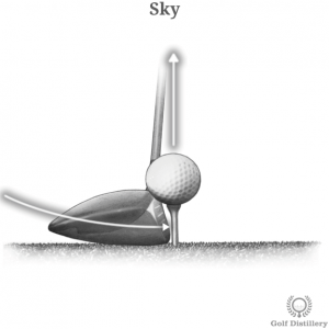Sky golf shot error