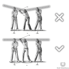 Keep your head still throughout your swing