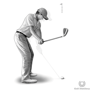 Bring your club outside the target line during the takeaway