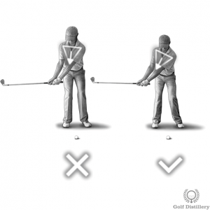Keep your hands in front of your chest during the Takeaway (keep the triangle)