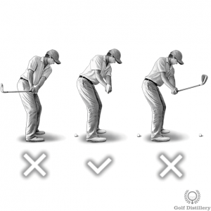 Shaft should point at the target during the takeaway