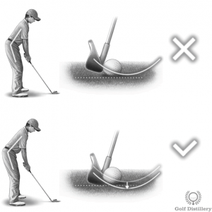 Standing too tall can lead to thin shots