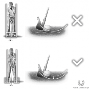 A stance that is too narrow can lead to thin shots