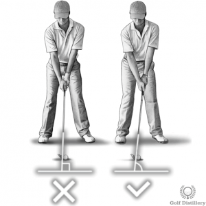 Lean your shaft forward at address - Top 5 swing thought for irons
