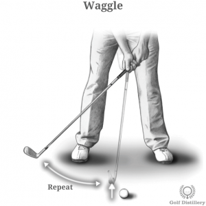 Golf Club Waggle